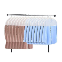 15pcs Dust Cover Shoulder Cover Protect Bags For Clothes Storage