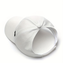 1pc Unisex Sunshade Breathable Adjustable Half empty Baseball Cap With Letter Embroidery For Outdoor Sports Golf Running
