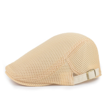 Adjustable Mesh Beret Breathable Peaked Cap Outdoor Sunshade Directors Cap