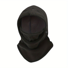 Hot Winter Outdoor Multifunctional Warm Skiing Cycling Mask Neck Warmer Two in one Thickened Warm Polar Fleece Face Protector Neck Warmer For Men Outd