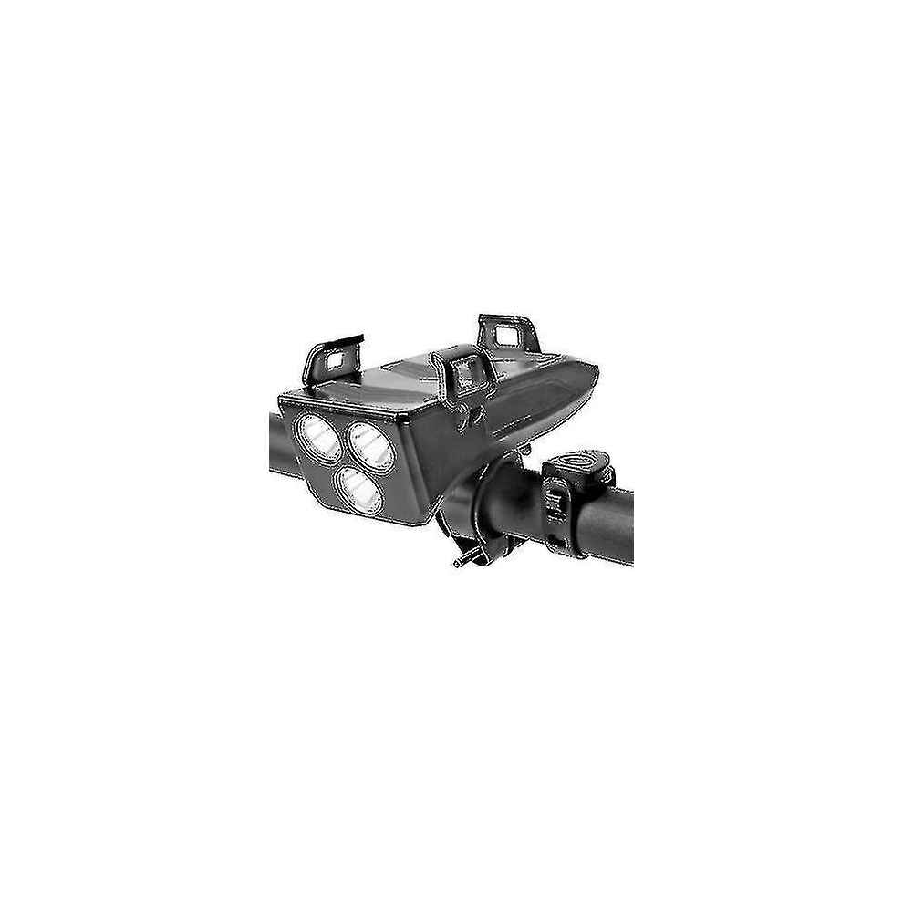 (, 4000Mah) 4 In 1 Waterproof Bicycle Bike Phone Holder, Cycle Bell, Mobile Phone Power Bank Black/Light 9363541214420