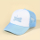 Mens Letter Embroidery Half Mesh Breathable Baseball Cap 5