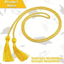 1pcs Graduation Cords Bulk Graduation Tassel Honor Cords Handfasting Cord Tassel Graduation Braided Polyester Yarn Honor Cords For Graduation Students