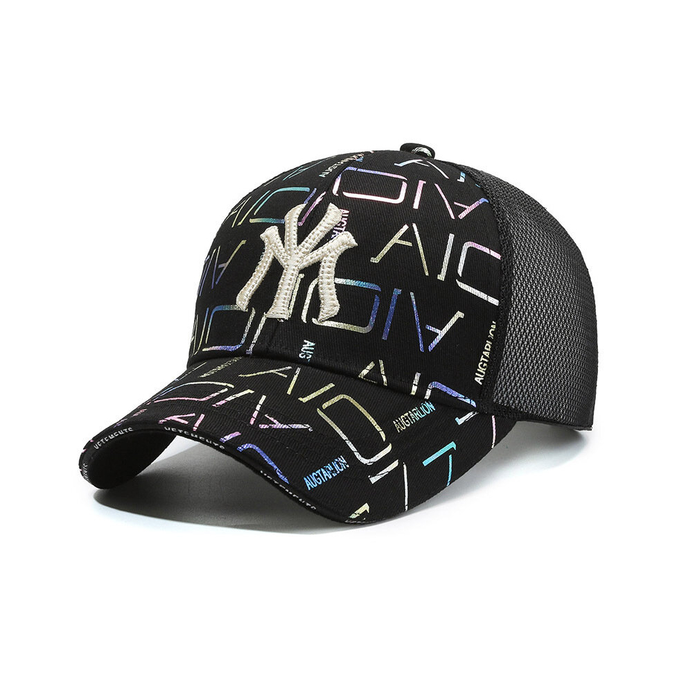 Three Monkeys Baseball Cap Women Men Sun Hat Adjustable Vintage Trucker Hats Black At Men's Clothing Store