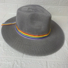 Rainbow Ribbon Summer Sun Hat Sun Hat