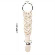 Cotton Hat Clip For Travel Solid Braided Hands Hat Clip Luggage Storage Clip For Handbag Holder For Hanging Sun Hat
