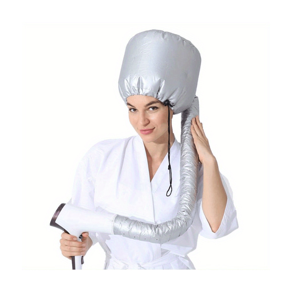 Multicoloured Bonnet Hood Hair Dryer Attachment Adjustable Hand Drying Cap For Universal Hand Held Hair Dryer Portable Hair Dryer Cap For Care Deep Condition