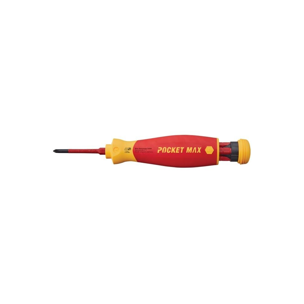 Wiha Tools USA WHA28345 Wiha Insulated Slim Line Pocket Max Multi Driver