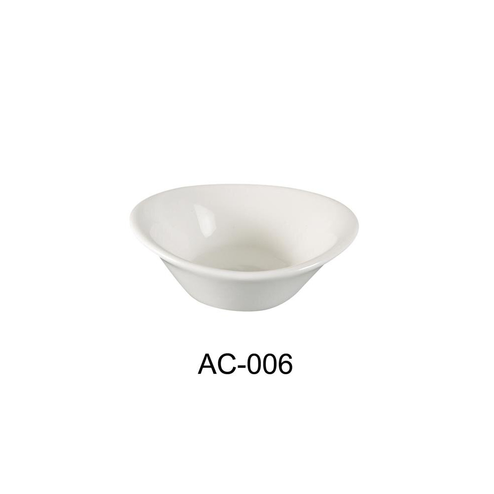 Yanco AC-006 2 oz ABCO Porcelain Jelly Dish, Super White - Pack of 72-image-OPC-PCMVRG9-NEW