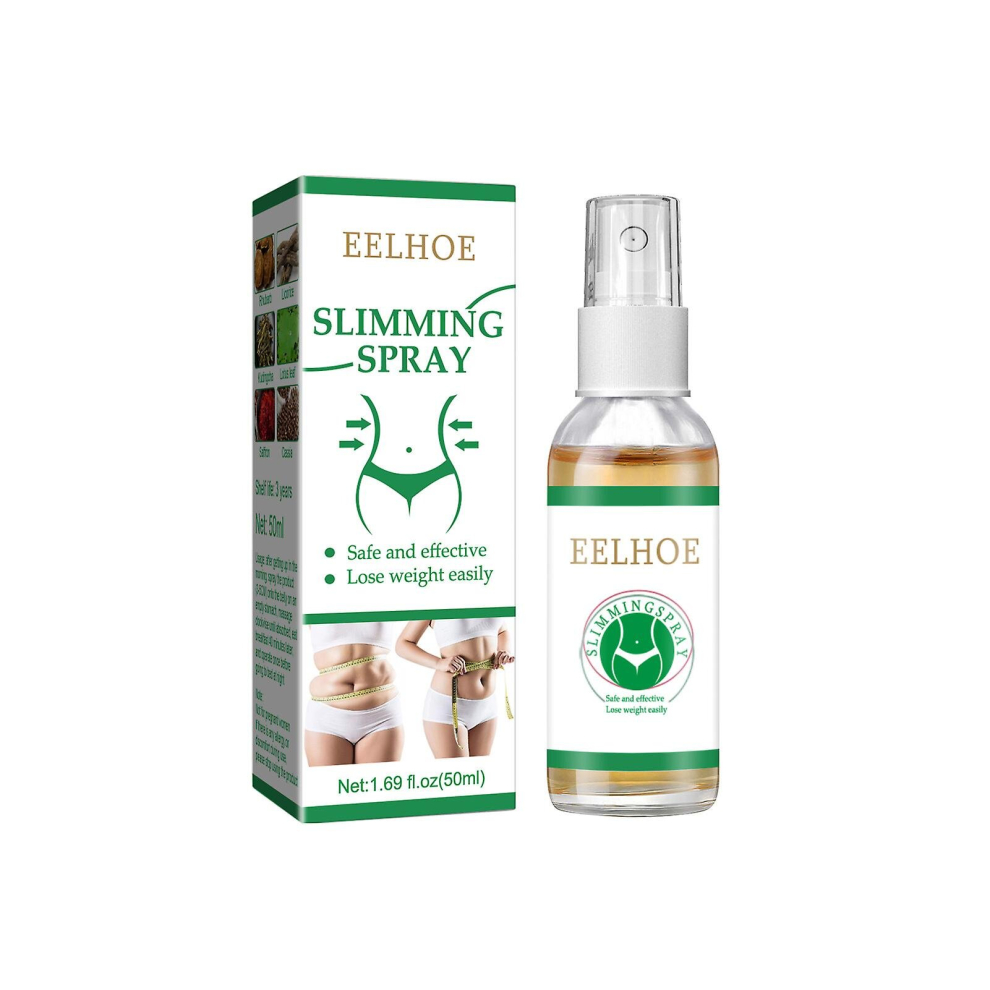 50ml Slimming Body Sculpting Spray Safe Ingredients Fast Absorption Spray For Waist Leg Belly Fat Treatment