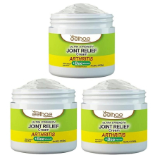 Joint Relief Cream 3pc Set – Glucosamine, MSM, Bee Venom, Arnica, Chondroitin for Pain, Inflammation and Cooling Relief
