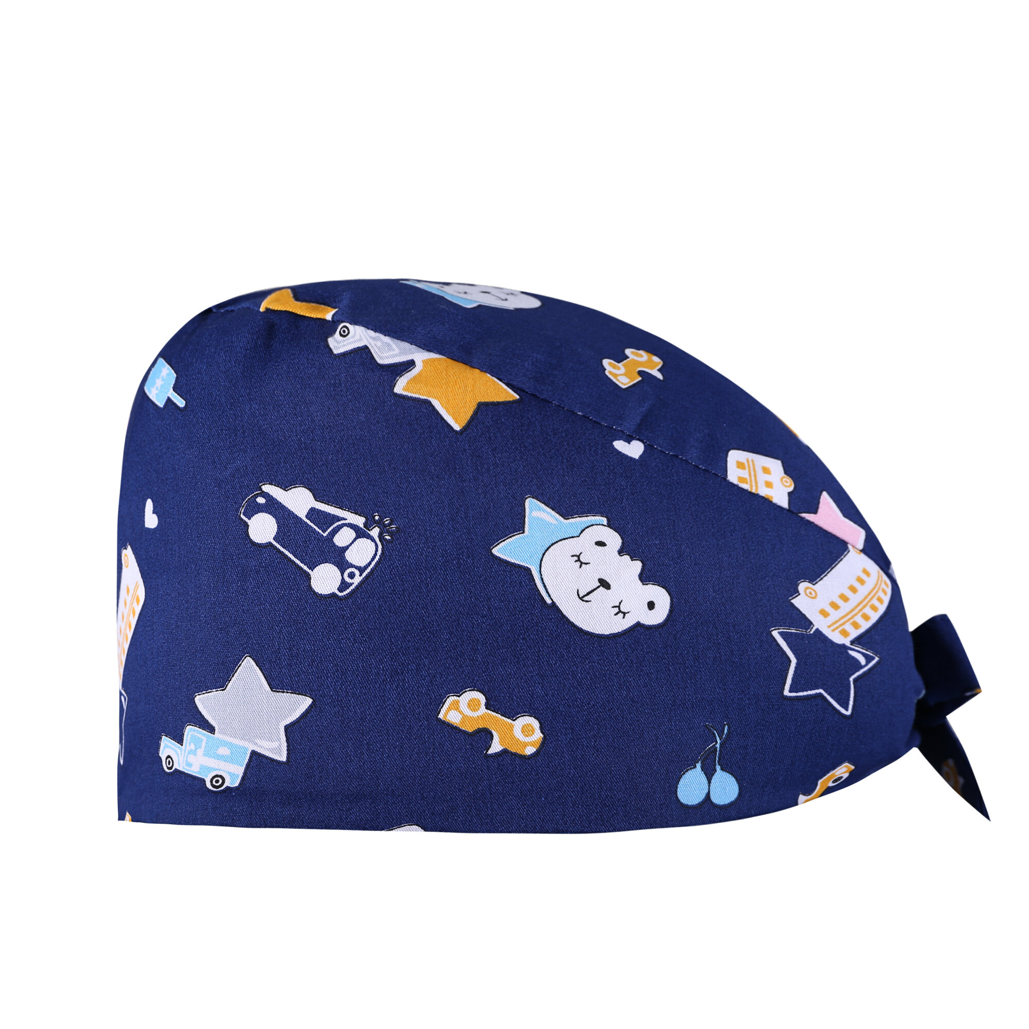 Working Hat For Women Head Cover One-Sided Printing, Adjustable Working