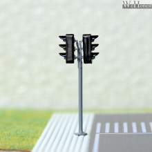 4 x traffic signal light HO OO gauge Model railway crossing walk LED lamp #H33