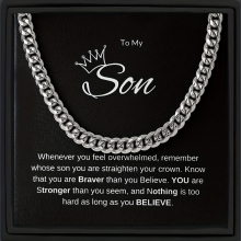 Hip Hop Style Chain Necklace Decorative Accessories Holiday Birthday Graduation Gift For Son