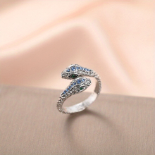 Snake Ring Creative Adjustable Snake Ring Hip Hop Reptile Party Jewelry For Boys