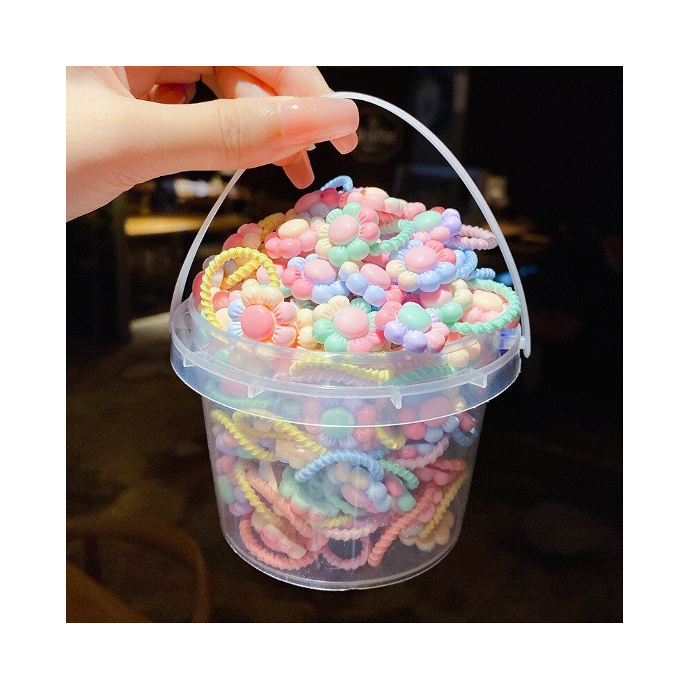 1pc Flowers Bowknot Decor Hair Ties Elastic Hair Band Girls Hair Ornament-image-OPC-PCMW5YK-NEW