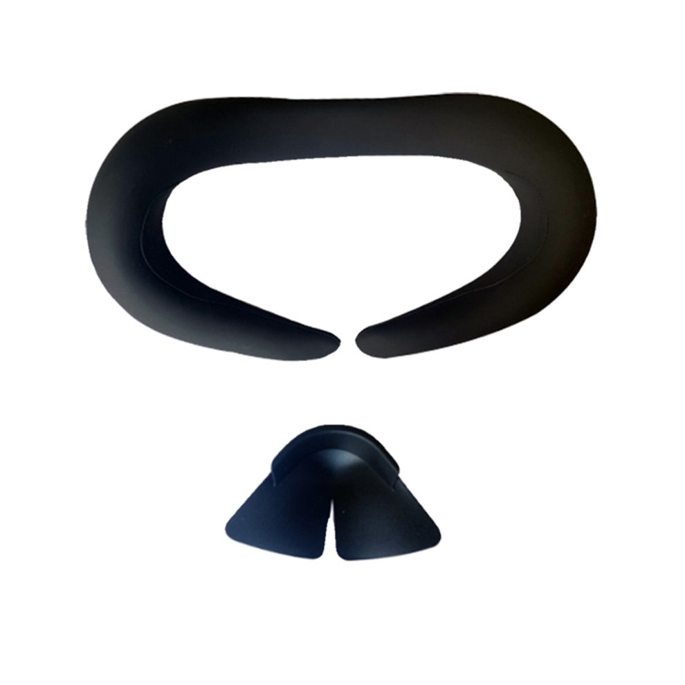 Silicone Face Cover VR Eye Mask Cover Nose Pad Cover Fit for Meta Quest 3 VR Headset