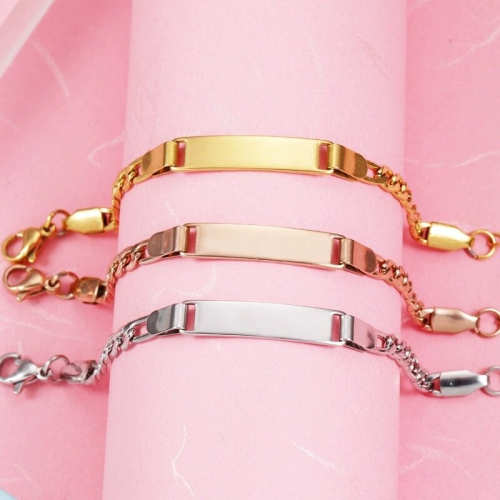 1pc Boys Vintage Plain Bracelet For Kids 2