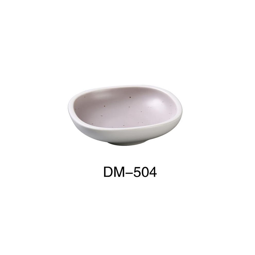 Yanco DM-504 1 x 4 in. Denmark Porcelain Sauce Dish, Matte Glaze - 2 oz - Pack of 36-image-OPC-PCMW7HJ-NEW