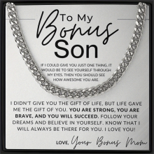 Hip Hop Style Chain Necklace Decorative Accessories Holiday Gift For Son
