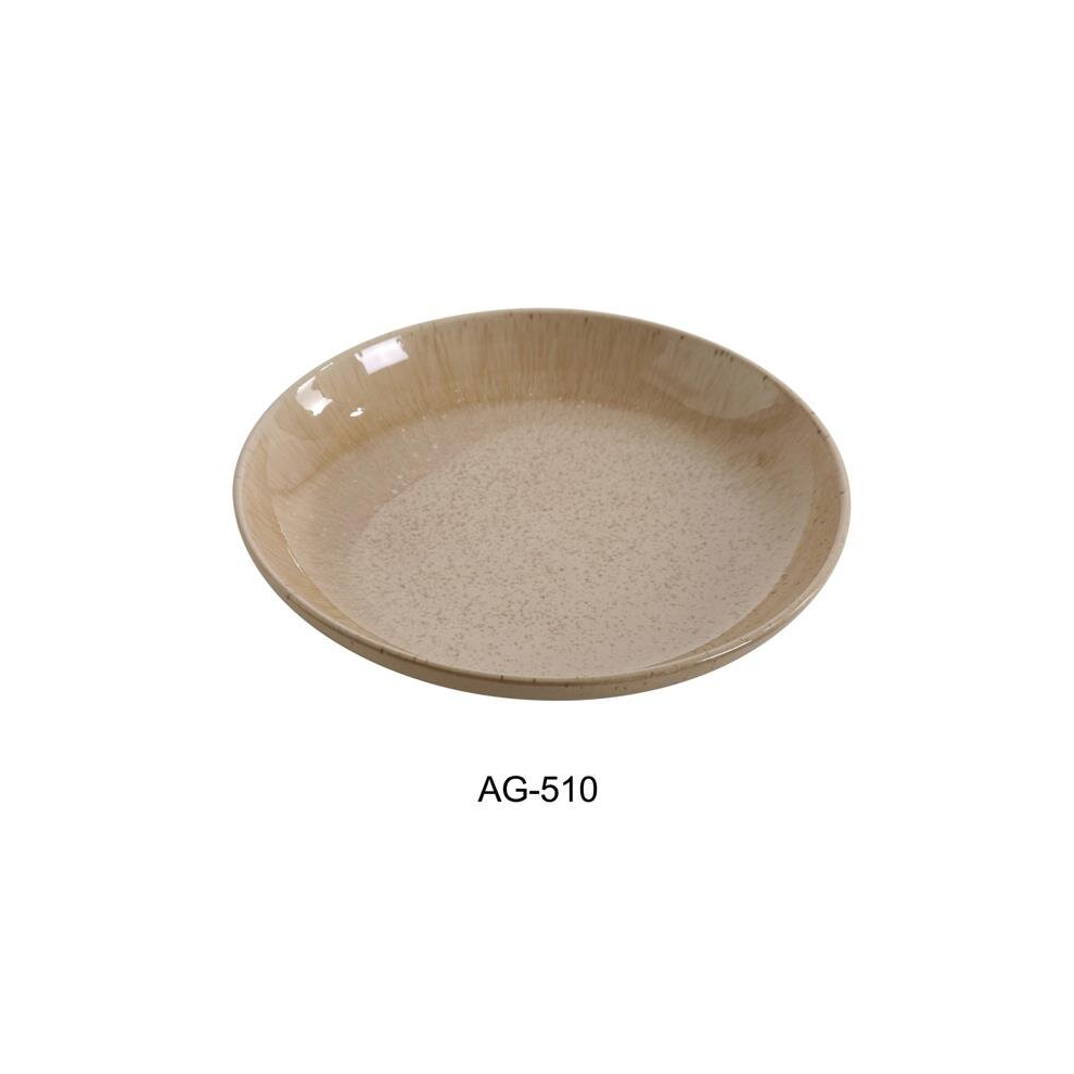 Yanco AG-510 10.5 in. Porcelain Salad & Pasta Bowl - 32 oz - Pack of 12-image-OPC-PCMW7DN-NEW