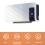 Living And Home Wall Mounted Electric Heater with Remote Control 4