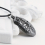 1pc Boys Necklace Ancient Tin Imitating Face Necklace 2