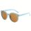 1pc Grid Pattern Sunglasess Childrens Decorative Lens Sunglasses UV 400 12