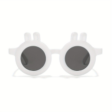 1pc Boys Girls Teen Rabbit Ear Frame Sun Protection Sunglasses Decorative Accessories For Traveling Party Gift Outdoor Activities
