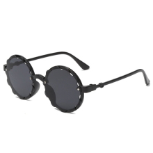 Boys And Girls Vintage Y2K Round Sunglasses Sun Protection Lightweight Funny Decorative Accessories For Party Outdoor Traveling