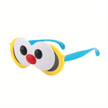 Cartoon Bird Sunglasses Flip PC Frame Glasses Funny Party Prom Decorative Eyewear For Little Boys
