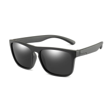 1pc Boys Square Frame Sunglasses Children Mountaineering Glasses UV400 Glasses Age 3 12