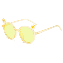 Childrens Small Ear Shaped Sunglasses UV Protection Sunshade Glasses For Boys And Girls