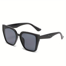 Large Square Frame Sunshade Decorative Glasses Outdoor Travel Mountaineering Sunglasses For Little Boys