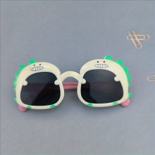 1pc Boys Teen Dinosaur Frame Sun Protection Sunglasses Decorative Accessories For Traveling Party Gift Outdoor Activities