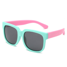 Boys Casual Rectangle Frame Polarized Sunglasses UV Protection Sunglasses For Outdoor Hiking Traveling Party Decorative Accessories