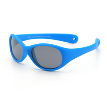 1pc Kids Patent Silicone Sunglasses Outdoor Inkblower Anti UV 300