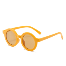 1pc Boys Girls Teen Round Frame Sun Protection Sunglasses Decorative Accessories For Traveling Party Gift Outdoor Activities