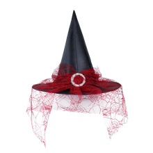 1pcHalloween Decoration Props Witch Hat Adult Witch Headwear Dress Up Childrens Holiday Hat