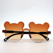 1pc Childrens Bear Sunglasses Sunscreen Glasses