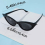 1pc Childrens Vintage Triangular Cat Eye Sunglasses 12