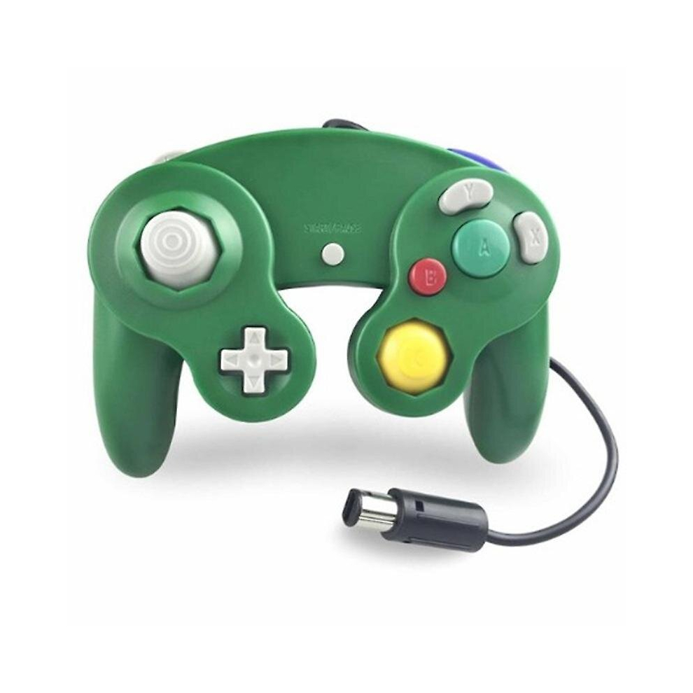 Gamecube Controller, Wired Controller For Wii Nintendo Gamecube Green 9363541270822