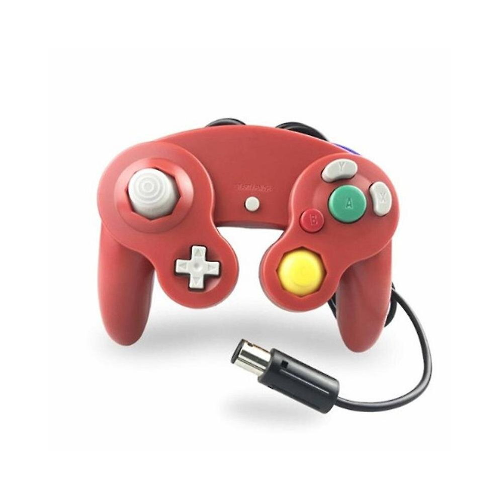 Gamecube Controller, Wi Controller For Wii Nintendo Gamecube Red 9363541270815