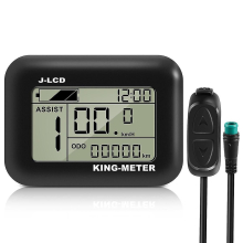 King-meter J-lcd Display Electric Bike Instrument Monitor E-bike Speeder Panel Led Tft Kit