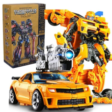 Bumblebee Transformation Robot Car Toys for Kids Boys Birthday Gifts