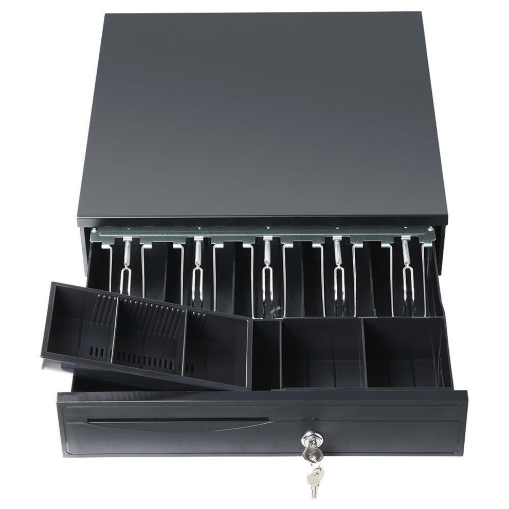 Youseahome Cash Drawer Register Pop Up Removable Cash Tray Till Draw 5 Bills 5 Coins