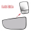 Left   Right Side For Dodge Ram 1500 Lower Tow Convex Mirror Glass 4