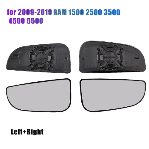 Left   Right Side For Dodge Ram 1500 Lower Tow Convex Mirror Glass