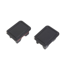 For Ram 1500 Stake Pocket Covers, Rear Truck Bed Rail Stake Pocket Cover For Ram 2019 2020 2021 ( 2