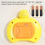 Pop It Game Light Up Fidget Toy, Quick Push Game Console, Whack A Mole Game, Decompression Breakthrough Puzzle Pop Game Machine 4